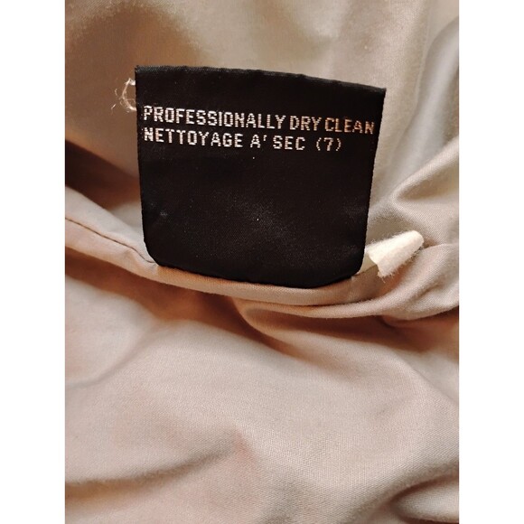 Men's Vintage Members Only by Europe Craft Jacket White Size 40 Large - Picture 9 of 9